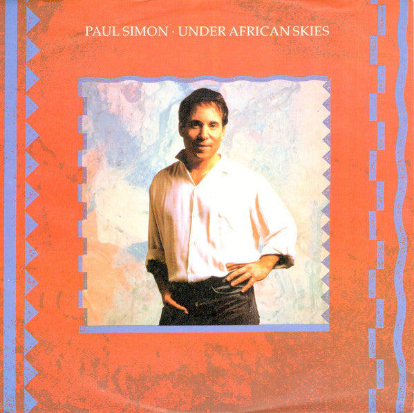 Paul Simon : Under African Skies (7", Single)