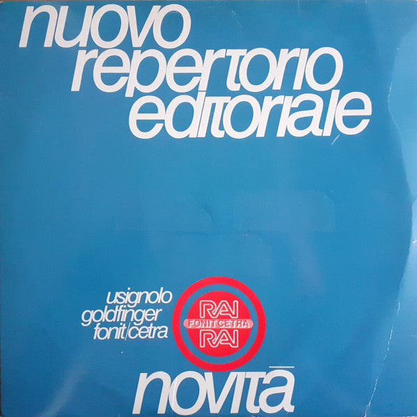 Bretella - R. Filippin* - M. Limoni* : Strumentali (LP, Promo)