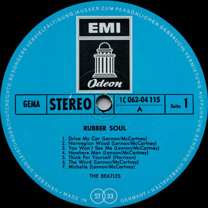 The Beatles : Rubber Soul (LP, Album, RE)