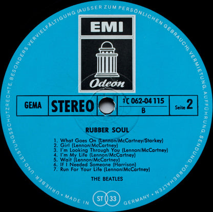 The Beatles : Rubber Soul (LP, Album, RE)