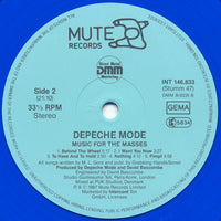 Depeche Mode : Music For The Masses (LP, Album, Blu)