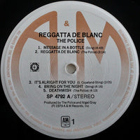 The Police : Reggatta De Blanc (LP, Album)