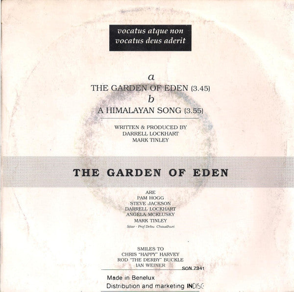 The Garden Of Eden : The Garden Of Eden / A Himalayan Song (7", Single)