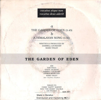 The Garden Of Eden : The Garden Of Eden / A Himalayan Song (7", Single)