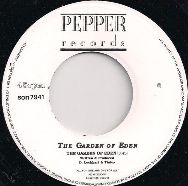 The Garden Of Eden : The Garden Of Eden / A Himalayan Song (7", Single)