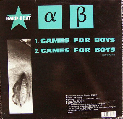 Alpha-Beta* : Games For Boys (12")