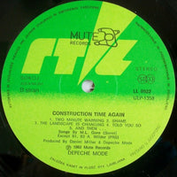 Depeche Mode : Construction Time Again (LP, Album)