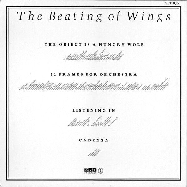 Andrew Poppy : The Beating Of Wings (LP, Album)