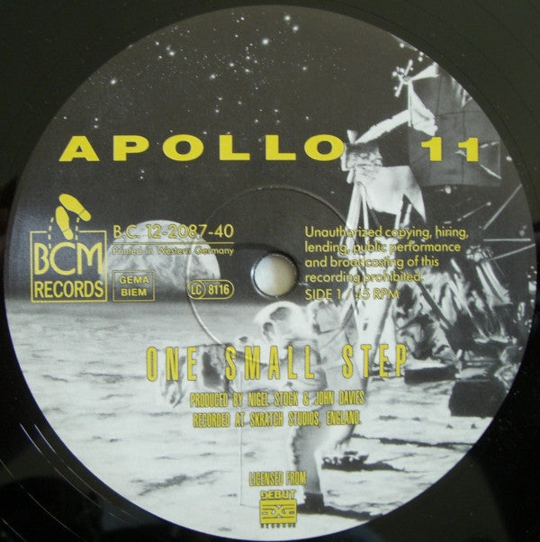 Apollo 11* : One Small Step (12")