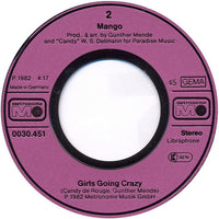 Mango (11) : We Don't Work No More / Girls Going Crazy (7", Single)