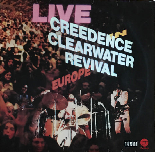 Creedence Clearwater Revival : Live In Europe (2xLP, Album)