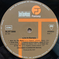 Creedence Clearwater Revival : Live In Europe (2xLP, Album)