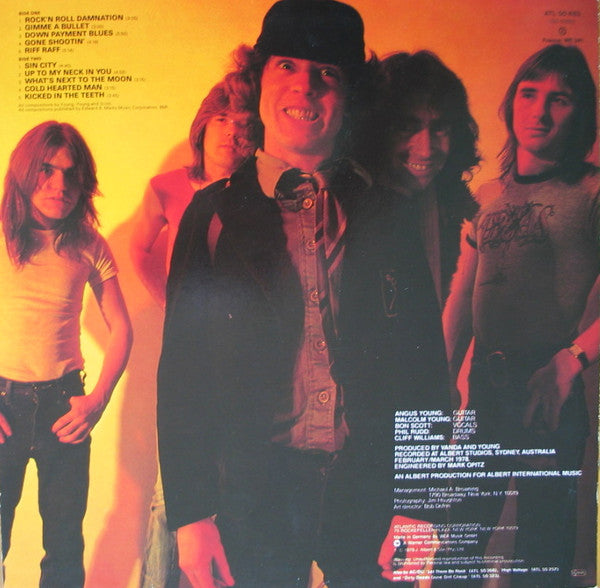 AC/DC : Powerage (LP, Album, RE)