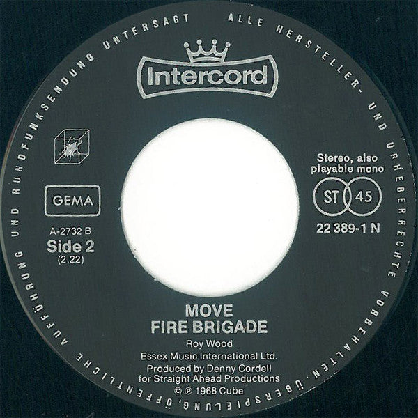 Move* : I Can Hear The Grass Grow / Fire Brigade (7", Single)