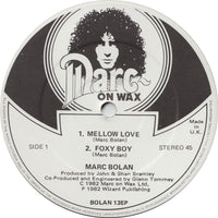 Marc Bolan : Mellow Love (12", EP)