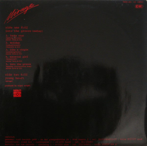 Mirage (12) : Into The Groove (Medley) (12", Maxi)