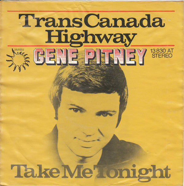 Gene Pitney : Trans Canada Highway (7", Single)