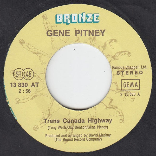 Gene Pitney : Trans Canada Highway (7", Single)