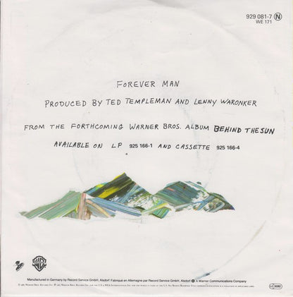 Eric Clapton : Forever Man (7", Single)