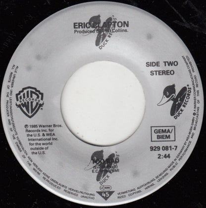 Eric Clapton : Forever Man (7", Single)