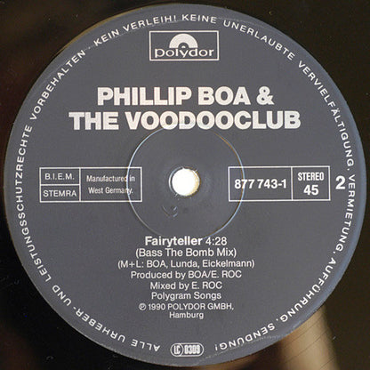Phillip Boa And The Voodooclub* : I Don't Need Your Summer (12"-Motown-Rock-Version) (12", Maxi, Ltd)