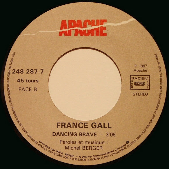 France Gall : Ella Elle L'A (7", Single)