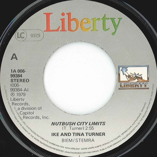Ike & Tina Turner : Nutbush City Limits / Proud Mary (7", Single, RE)