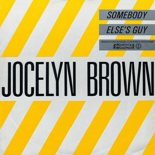Jocelyn Brown : Somebody Else's Guy (12")