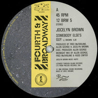 Jocelyn Brown : Somebody Else's Guy (12")