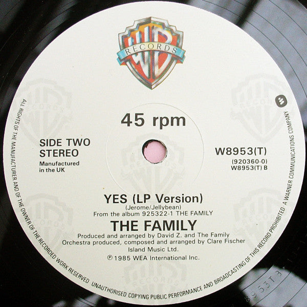 The Family (2) : The Screams Of Passion (12", Single)