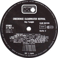 Creedence Clearwater Revival : Hey Tonight (LP, Comp, Club)