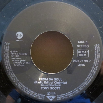 Tony Scott : From Da Soul (7", Single)