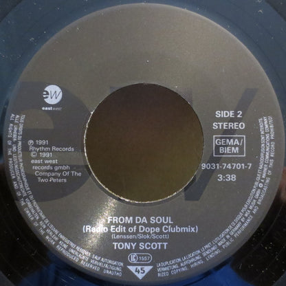 Tony Scott : From Da Soul (7", Single)