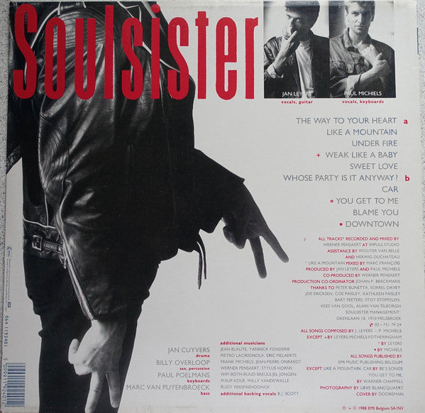 Soulsister : It Takes Two (LP, Album)