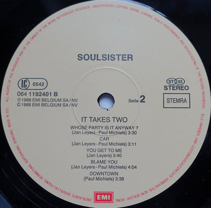 Soulsister : It Takes Two (LP, Album)