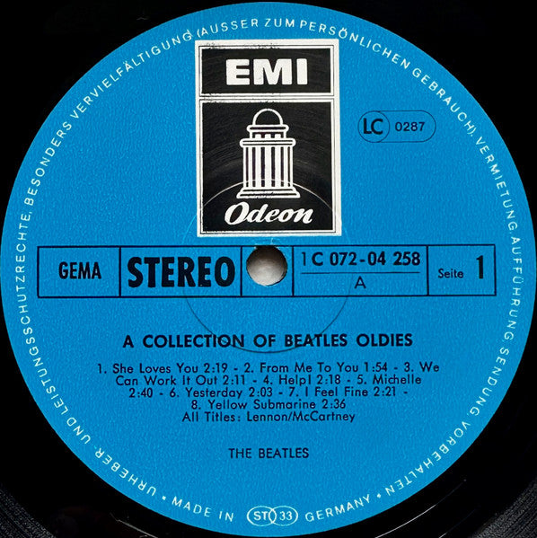 The Beatles : A Collection Of Beatles Oldies (LP, Comp, RE)