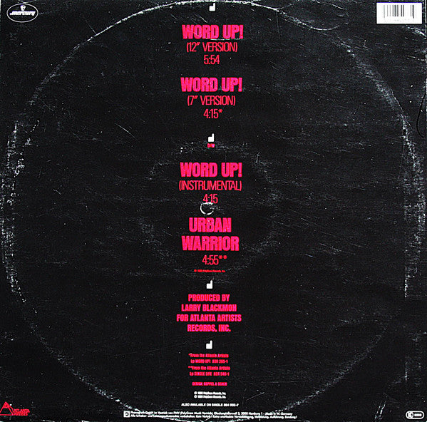 Cameo : Word Up! (12", Maxi)
