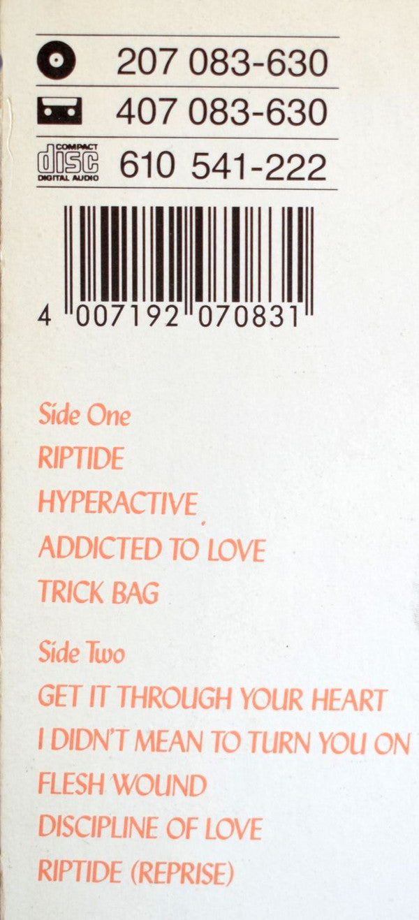 Robert Palmer : Riptide (LP, Album)