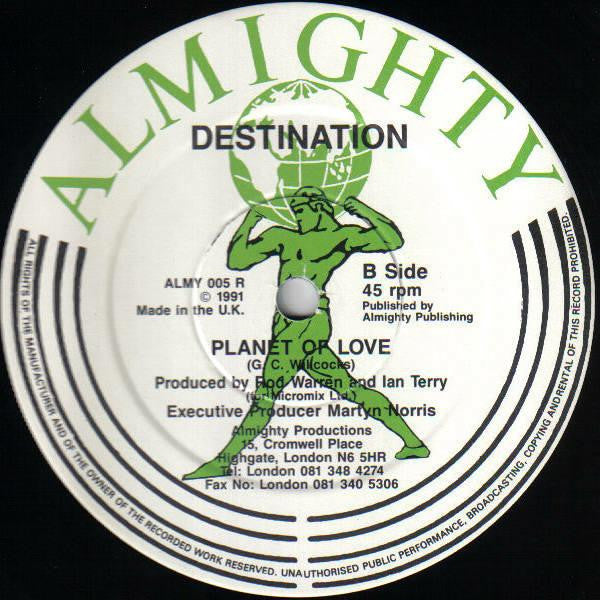 Destination (7) : Save Your Love For Me (Remix) (12")