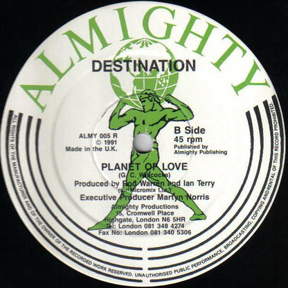 Destination (7) : Save Your Love For Me (Remix) (12")