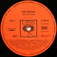 Las Grecas : Mucho Más (LP, Album)