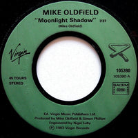 Mike Oldfield : Moonlight Shadow (7", Single)