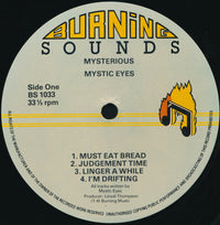 Mystic Eyes : Mysterious (LP, Album)