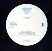 Spagna* : No Way Out / No More Words (12", Maxi)
