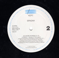 Spagna* : No Way Out / No More Words (12", Maxi)
