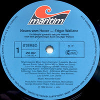 Edgar Wallace / Hans-Joachim Herwald : Edgar Wallace  6 - Neues Vom Hexer (LP)