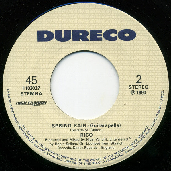 Rico : Spring Rain (7", Single)