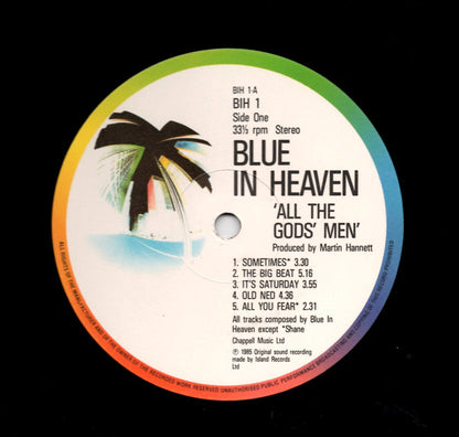 Blue In Heaven : All The Gods' Men (LP, Album)