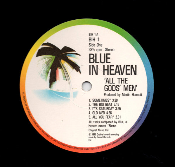 Blue In Heaven : All The Gods' Men (LP, Album)