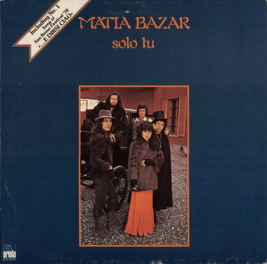 Matia Bazar : Solo Tu (LP, Comp)